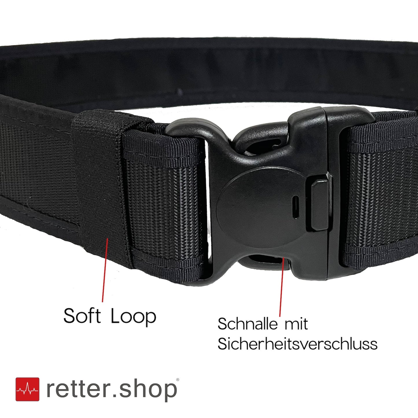 Dienstkoppel / Einsatzgürtel inkl. Untergürtel (XS-XXL) für Rettungsdienst, Polizei, Security