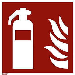 Feuerlöscher – Aufkleber/Schild