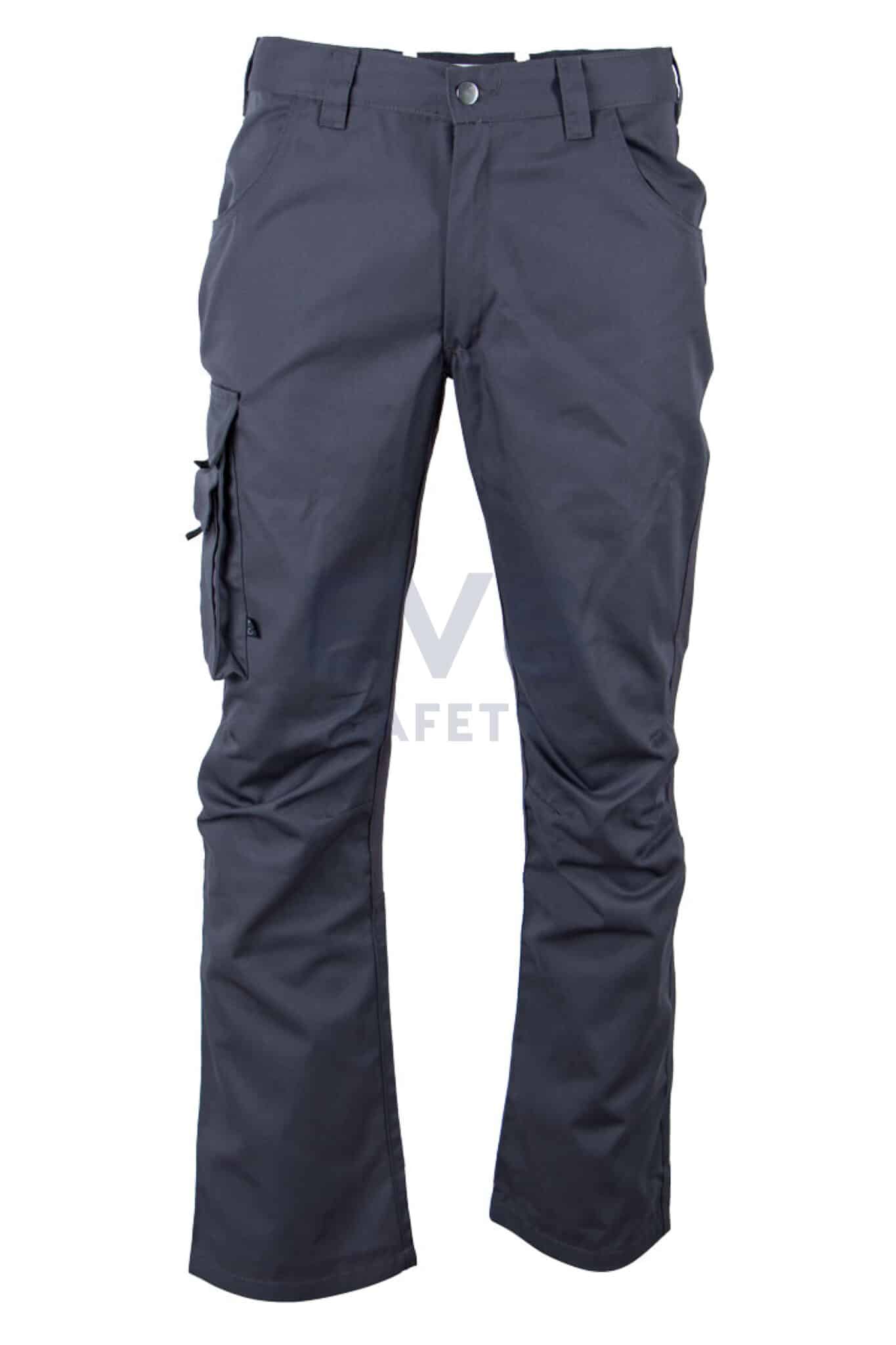 COMFORT-Stretchhose, Tagesdiensthose, grau