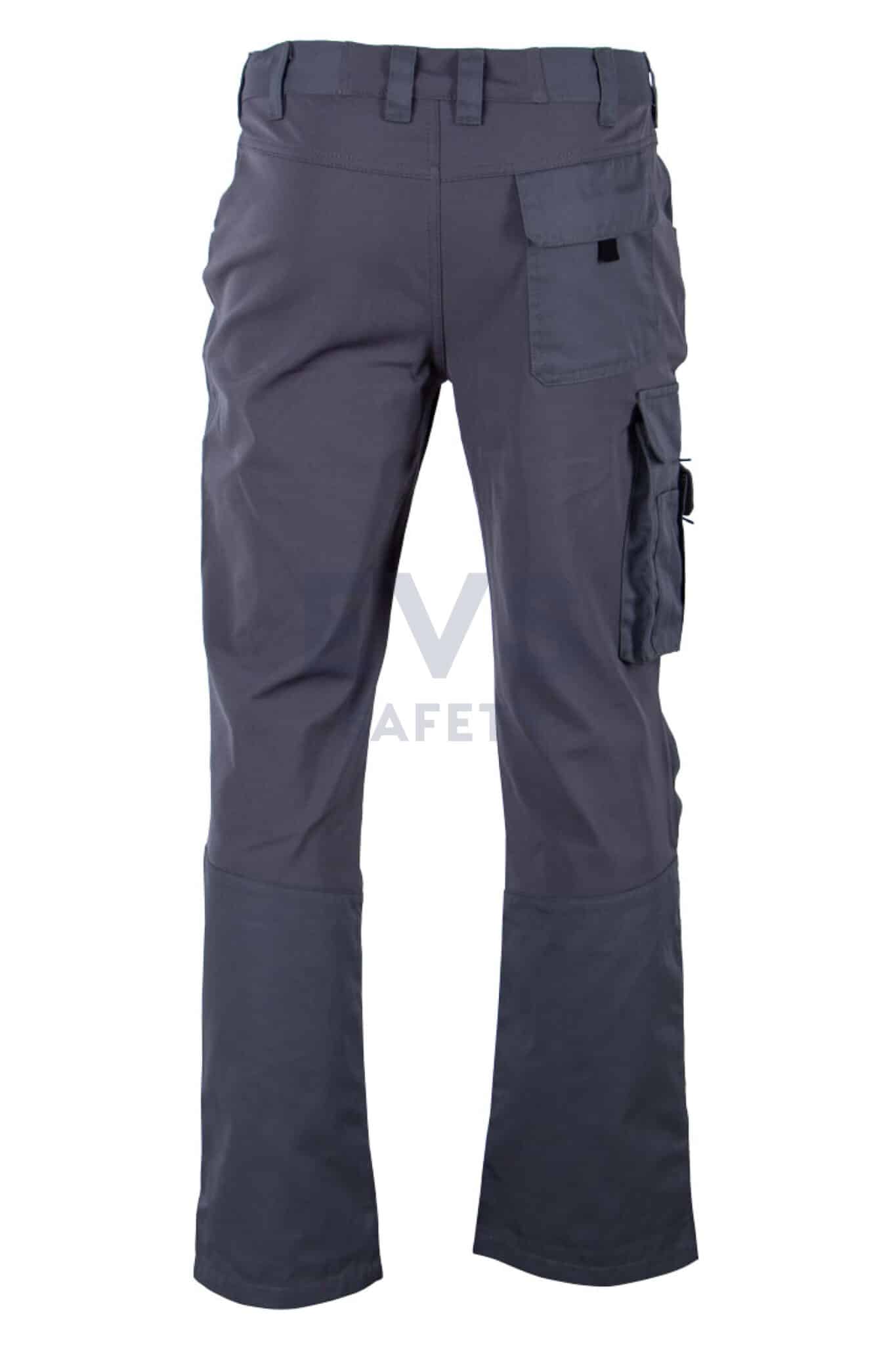 COMFORT-Stretchhose, Tagesdiensthose, grau