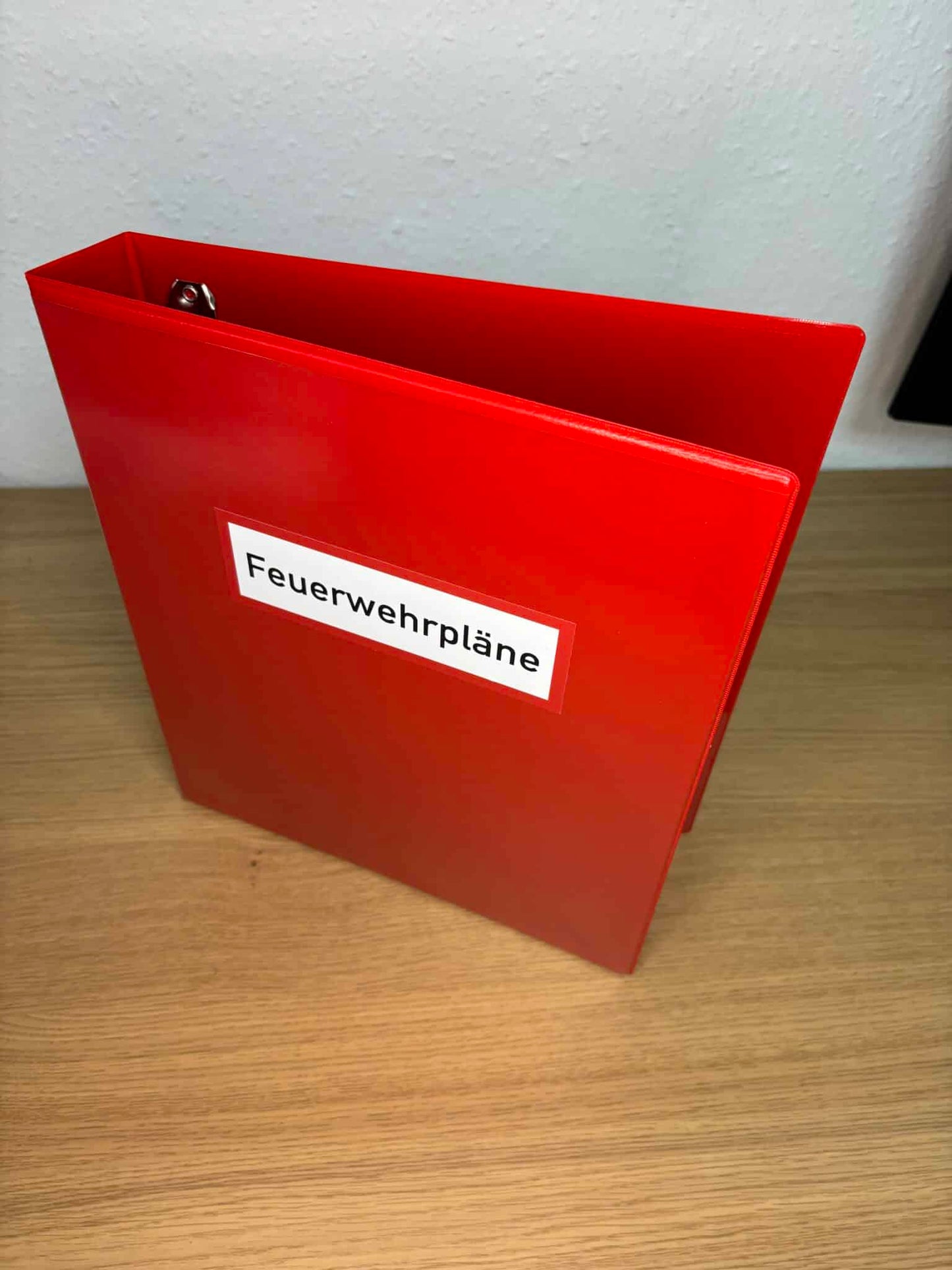 Ordner Feuerwehrpläne & Brandschutzpläne A4 (Ringbuch)