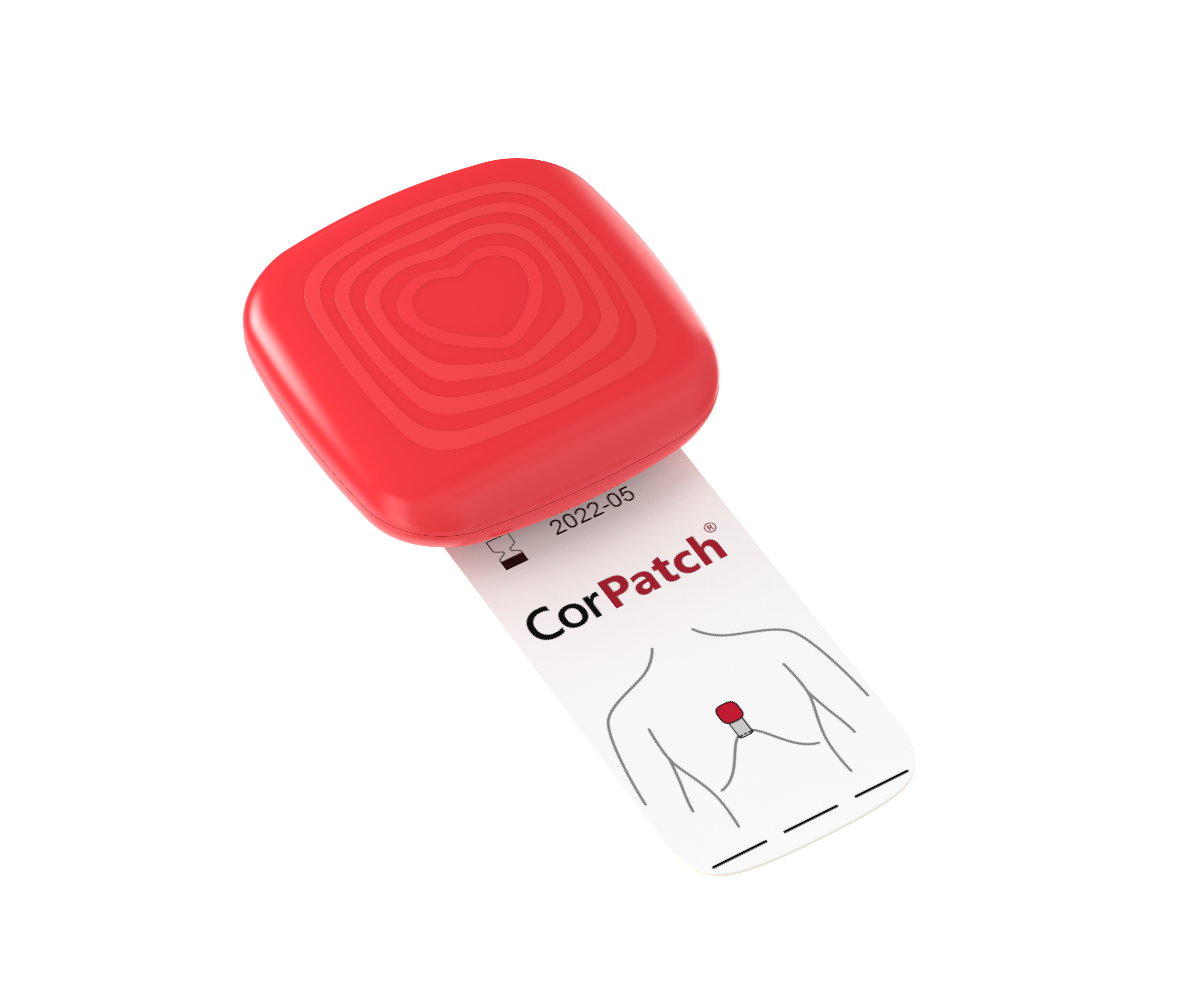 CorPatch® CPR-Feedbackgerät mit Klebepad