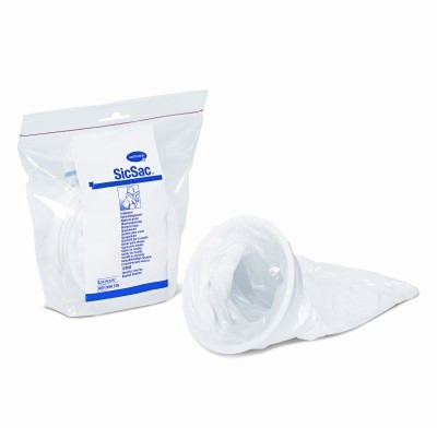 SicSac Spuckbeutel aus Polyethylen, mit Mundstück 50 Stk/Pck