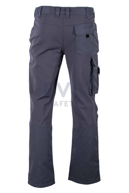 COMFORT-Stretchhose, Tagesdiensthose, grau