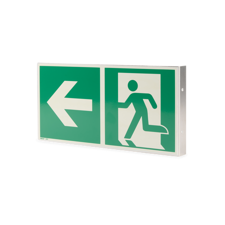 Fahnenschild Notausgang