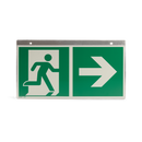 Geflogenes Schild Notausgang (Deckenhänger)