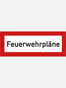 Feuerwehrpläne – Aufkleber