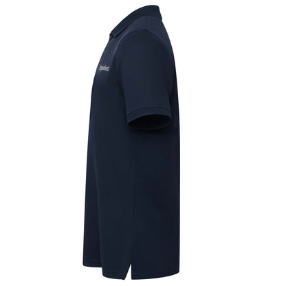 Premium Polo-Shirt Rettungsdienst navy, Relex-Flock - waschbar bis 60°C