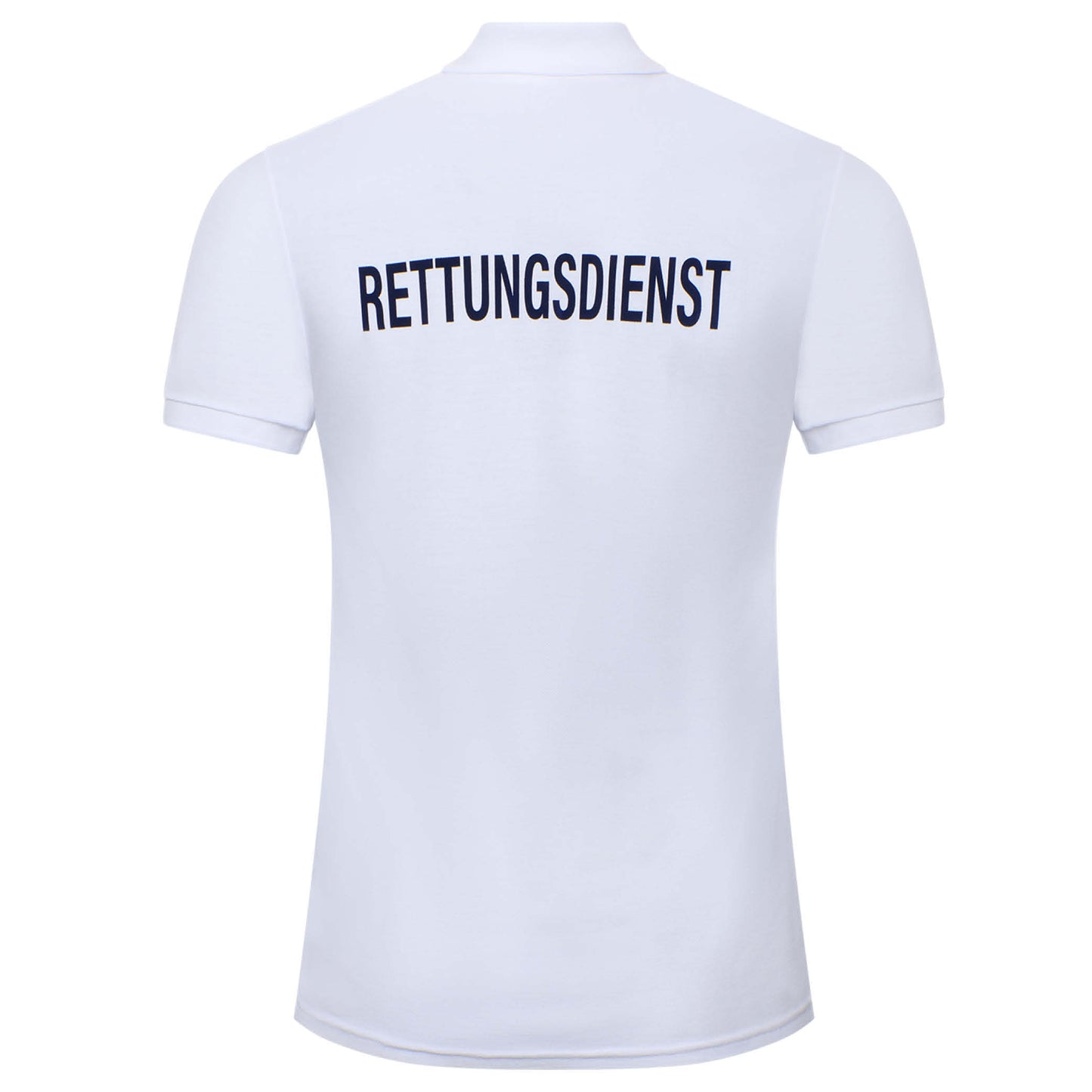Polo-Shirt Rettungsdienst weiß