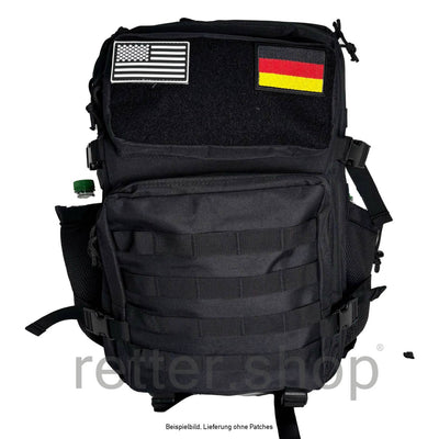 Taktischer Rucksack (Typ Klassik) für Polizei, Security oder für Camping, Jagd, Wandern, Gym in fünf Farben