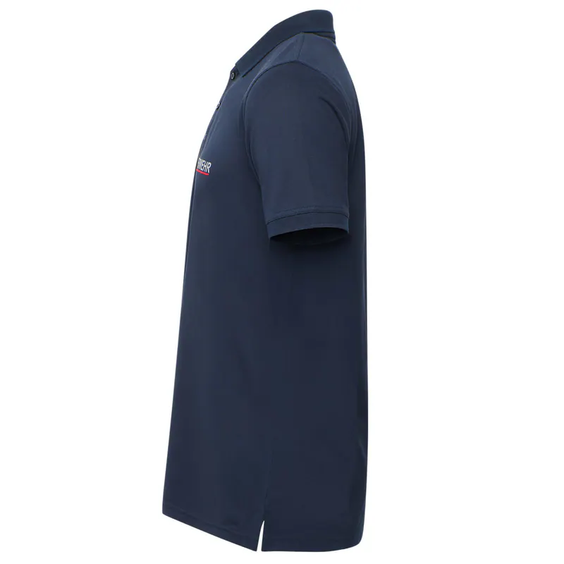 Premium Polo-Shirt Feuerwehr navy, Reflex-Flock - waschbar bis 60°C