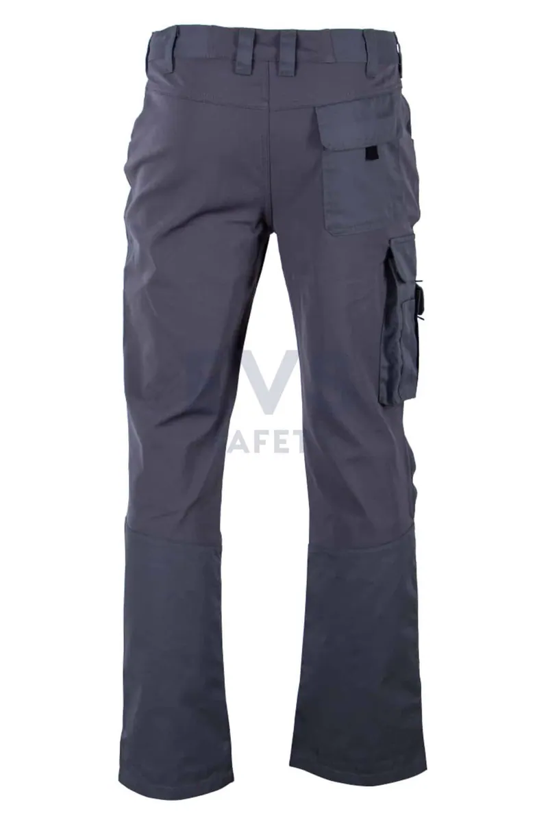 COMFORT-Stretchhose, Tagesdiensthose, grau